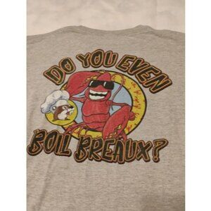 Buc-ees T-Shirt Large Crawfish Do You Even Boil Breaux